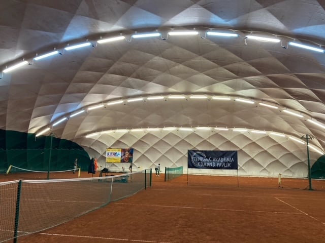 Tennis courts at PRO SET